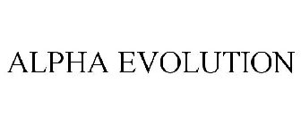 ALPHA EVOLUTION