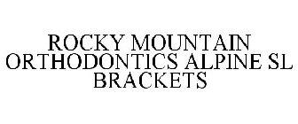ROCKY MOUNTAIN ORTHODONTICS ALPINE SL BRACKETS