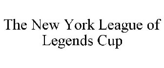 THE NEW YORK LEAGUE OF LEGENDS CUP