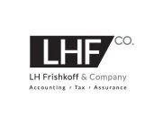 LHF CO. LH FRISHKOFF & COMPANY ACCOUNTING TAX ASSURANCE