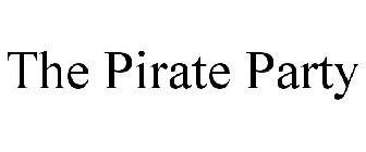THE PIRATE PARTY
