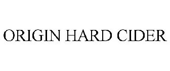 ORIGIN HARD CIDER