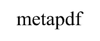 METAPDF
