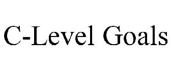 C-LEVEL GOALS