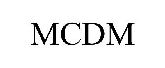 MCDM