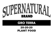 SUPERNATURAL BRAND GRO TERRA 20-20-20 PLANT FOOD