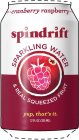 SPINDRIFT CRANBERRY RASPBERRY UNSWEETENED SPARKLING WATER & REAL SQUEEZED FRUIT YUP THAT'S IT
