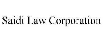 SAIDI LAW CORPORATION