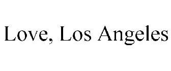 LOVE, LOS ANGELES