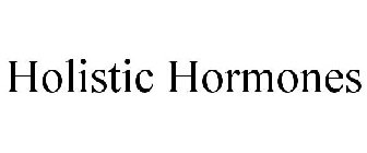 HOLISTIC HORMONES