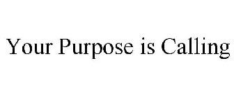 YOUR PURPOSE IS CALLING