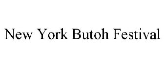 NEW YORK BUTOH FESTIVAL