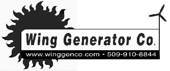 WING GENERATOR CO. WWW.WINGGENCO.COM · 509-910-8844