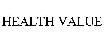 HEALTH VALUE