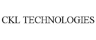 CKL TECHNOLOGIES