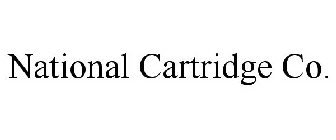 NATIONAL CARTRIDGE CO.