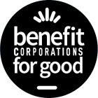 BENEFIT CORPORATIONS FOR GOOD