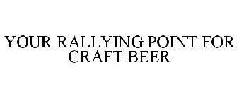 YOUR RALLYING POINT FOR CRAFT BEER