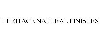 HERITAGE NATURAL FINISHES