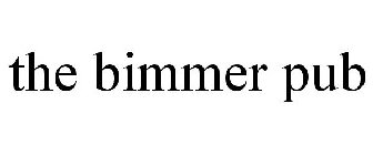 THE BIMMER PUB