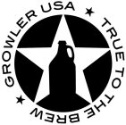 GROWLER USA TRUE TO THE BREW