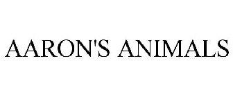 AARON'S ANIMALS