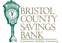 BRISTOL COUNTY SAVINGS BANK AT THE SIGN OF THE CLOCK BRISTOL COUNTY SAVINGS BANK COMMITMENT. STABILITY. COMMUNITY.