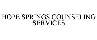 HOPESPRINGS COUNSELING SERVICES