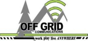 OFF GRID COMMUNICATIONS WORK PLAY LIVE ANYWHERE