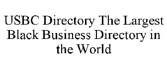 USBC DIRECTORY THE LARGEST BLACK BUSINESS DIRECTORY IN THE WORLD