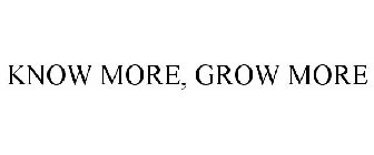 KNOW MORE, GROW MORE