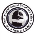 CONFIDENTIAL SOLUTIONS EST. 2008 TMC INC. TM SEAL