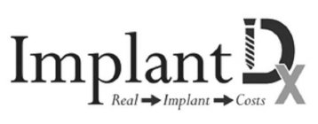 IMPLANTDX REAL IMPLANT COSTS