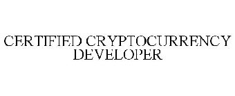 CERTIFIED CRYPTOCURRENCY DEVELOPER