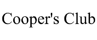COOPER'S CLUB