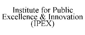 INSTITUTE FOR PUBLIC EXCELLENCE & INNOVATION (IPEX)