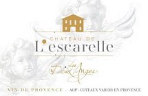 CHATEAU DE L'ESCARELLE LES DEUX ANGES VIN DE PROVENCE AOP COTEAUX VAROIS EN PROVENCE