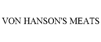 VON HANSON'S MEATS