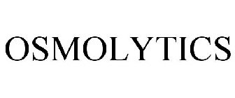 OSMOLYTICS