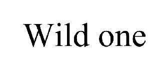 WILD ONE