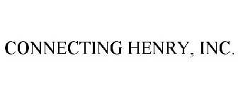 CONNECTING HENRY, INC.