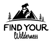 FIND YOUR WILDERNESS