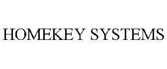 HOMEKEY SYSTEMS