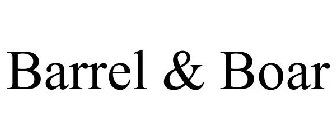 BARREL & BOAR