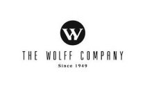 W THE WOLFF COMPANY SINCE 1949
