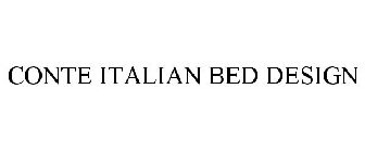 CONTE ITALIAN BED DESIGN