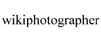 WIKIPHOTOGRAPHER