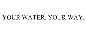 YOUR WATER. YOUR WAY.