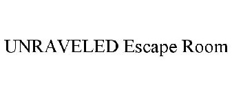 UNRAVELED ESCAPE ROOM