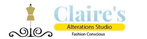 CLAIRE'S ALTERATIONS STUDIO FASHION CONSCIOUS